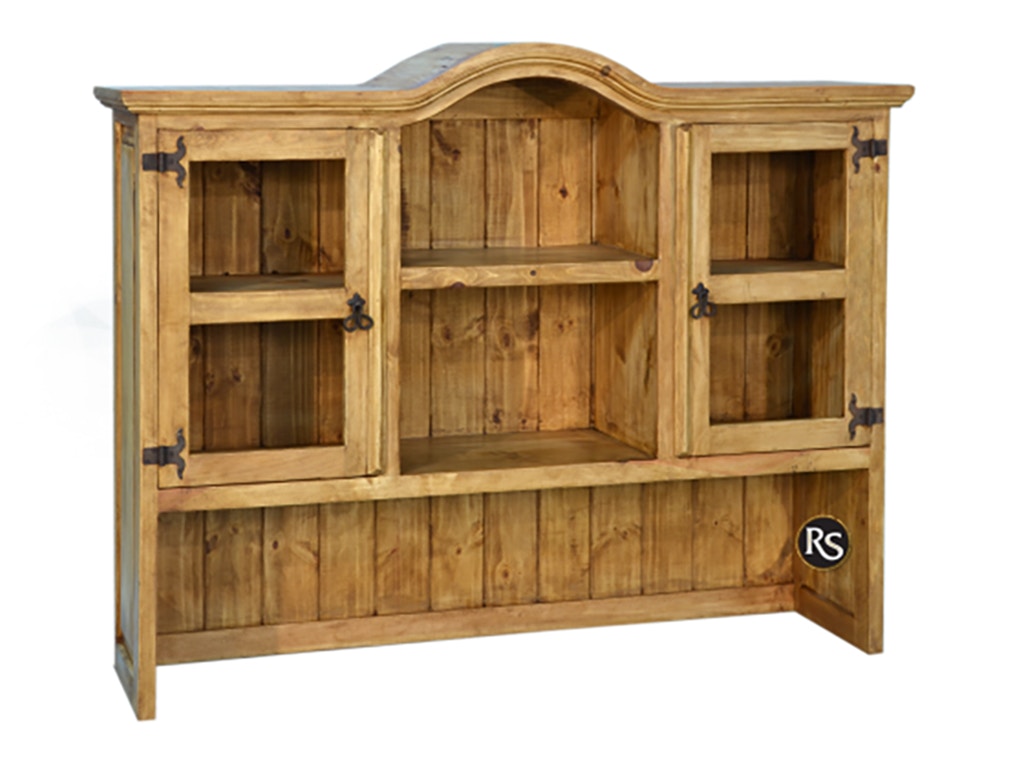 Rusticos Sierra Living Room 2 DOORS HUTCH LT VIT17 Furniture Market